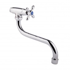 Смеситель для кухни Touch-Z на одну воду VILLA 717-06 настенный (керамическая букса)