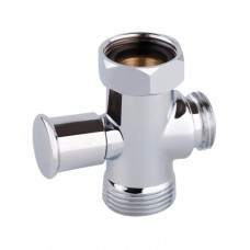 Переключение на душ (дивертор) LD-34 квадратный (оттяжное) Touch-Z Переключение на душ (дивертор) LD-34 квадратный (оттяжное) Touch-Z