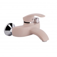 Смеситель для ванной Q-tap MARS-006 с коротким изливом (Бежевый)